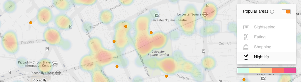 AVUXI heat maps - street level detail AVUXI heat maps - street level detail