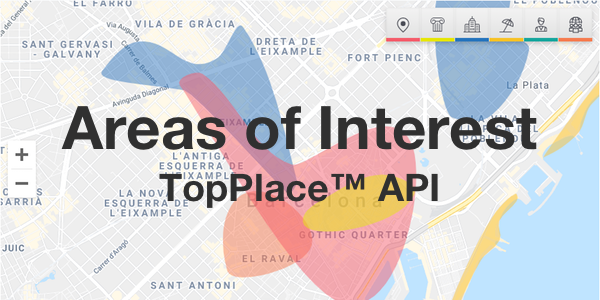 Areas of Interest API by TopPlace™