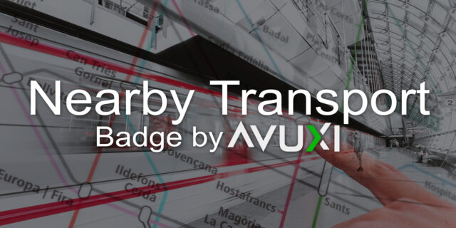Nearby Transport Badge from AVUXI