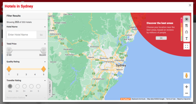  TopPlace™ Popular Areas Heatmaps